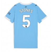 Manchester City John Stones #5 Replika Hemmatröja Dam 2025-26 Kortärmad